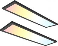 обновите освещение на кухне с помощью потолочных светодиодных плоскопанельных потолочных светильников hykolity с регулируемой яркостью — выбираемая цветовая температура и световой поток 4800 лм, 2 шт. в упаковке логотип