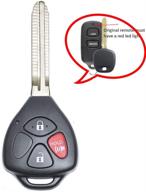 beefunny remote key fob 303mhz 4c: upgraded for toyota tacoma 1995-2004 логотип