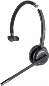 img 1 attached to Andrea Communications C1-1030600-1 Wnc-2100: Wireless Noise-Canceling Bluetooth Mono Headset - Black