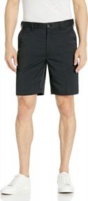 img 2 attached to Savane Men'S Micro Fiber Flat Front Shorts - Ultimate Comfort And Style