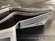 картинка 1 прикреплена к отзыву RFID Blocking Cowhide Leather Bifold Wallet For Men - 2 ID Windows от Vaibhav Karger
