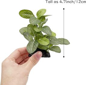 img 2 attached to Аквариумные украшения, искусственный водный пейзаж, тип B, 2 шт.,