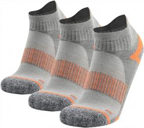 img 4 attached to Ultimate Comfort And Support: MK MEIKAN Athletic Hiking And Running Socks For Men And Women - 3 Pairs