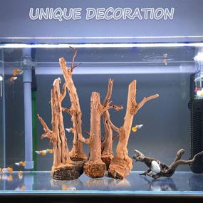 img 3 attached to Декоративные ветви для аквариума Tfwadmx Driftwood