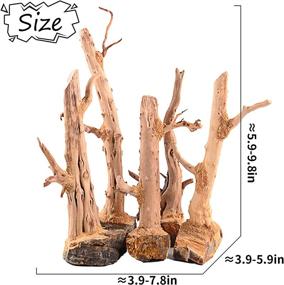 img 1 attached to Декоративные ветви для аквариума Tfwadmx Driftwood