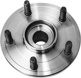 img 1 attached to 🔧 High-Quality Front Wheel Hub and Bearing Assembly - Left or Right Compatible with 2002-2008 Dodge Ram 1500 AUQDD 515072 [5 Lug; 2-Wheel ABS Models Only] (No ABS Sensor)