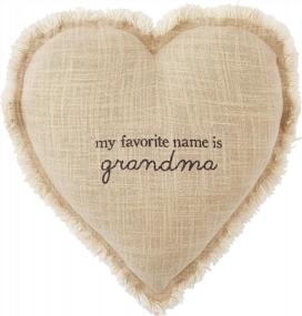 img 2 attached to Mud Pie Grandma Heart Pillow