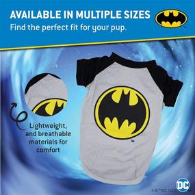 img 3 attached to Футболка для собак DC Comics Pets Batman с логотипом Бэтмена - Размер X-Large (XL), Одежда для больших собак в стиле Бэтмена, доступные размеры | Подробная таблица размеров