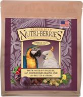 lafeber's senior bird nutri-berries: optimal macaw and cockatoo food for aging birds logo