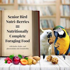 img 3 attached to Lafeber's Senior Bird Nutri-Berries: Optimal Macaw and Cockatoo Food for Aging Birds