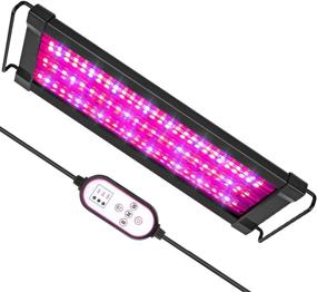 img 4 attached to 🌱 25W LED Refugium Grow Light for Saltwater Marine Aquarium Tank - Supports Chaeto, Coral Reef & Macroalgae Plant Growth