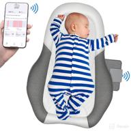 👶 advanced baby breathing monitor with mat - monitor baby's vital signs, sleep analysis, and app-enabled safety alerts for newborns 1-6 months logo