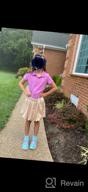 img 1 attached to 🎀 Freebily Classical Pleated Uniform Bowknot Girls' Clothing: Stylish Skirts & Skorts review by Mandy Gonzalez
