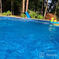 img 1 attached to 18Ft Round Smartline Waterfall Pool Liner - Overlap Style, 20 Gauge Virgin Vinyl, Designed For 48-52-Inch Steel Sided Above-Ground Pools review by Kevin Kue