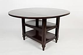 img 1 attached to Cappuccino Drop Leaf Dining Table - Boraam Harbor Cottage Design For Improved SEO