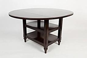 img 4 attached to Cappuccino Drop Leaf Dining Table - Boraam Harbor Cottage Design For Improved SEO