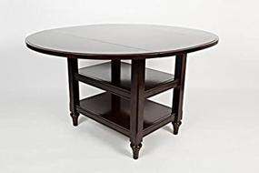 img 3 attached to Cappuccino Drop Leaf Dining Table - Boraam Harbor Cottage Design For Improved SEO
