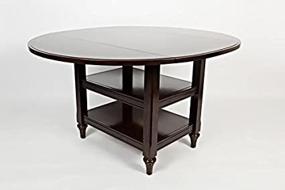img 2 attached to Cappuccino Drop Leaf Dining Table - Boraam Harbor Cottage Design For Improved SEO