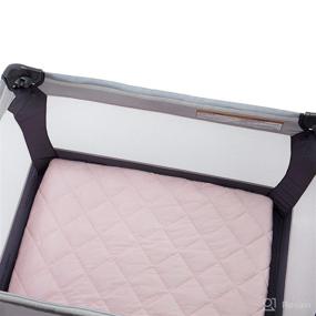 img 1 attached to Carter's Playard Sheet - Quilted, Solid Pink | One Size - Improved SEO