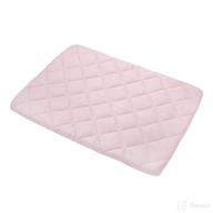 carter's playard sheet - quilted, solid pink | one size - improved seo logo