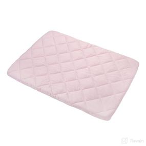 img 2 attached to Carter's Playard Sheet - Quilted, Solid Pink | One Size - Improved SEO
