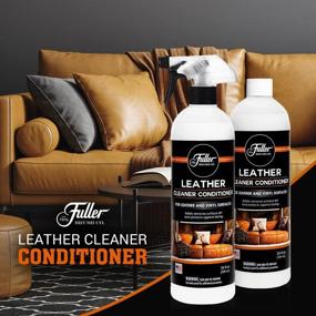 img 3 attached to 🛋️ Revitalize & Protect Your Leather: Fuller Brush Leather Cleaner Conditioner Refill Bottle