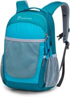 🎒 kids backpack: mountaintop school, camping, and travel bag logo
