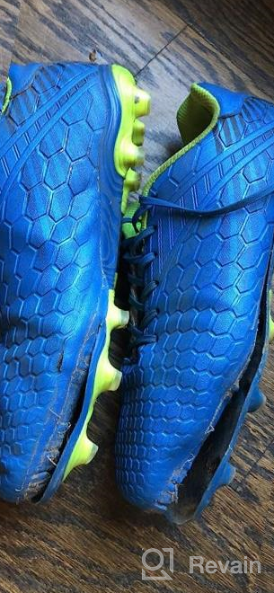 img 1 attached to Hawkwell Soccer Cleats For Youth And Men | Firm Ground Outdoor Performance review by Jun Merritt