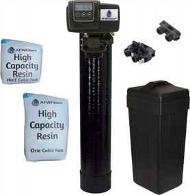 img 4 attached to Fleck 48,000 Water Softener System With 5600SXT Digital Metered Valve 1" Yoke By AFWFilters