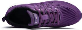 img 2 attached to SURRAY Athletic Women's Running Sneakers - Breathable Shoes for Improved Performance