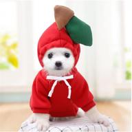 frogtastic coziness: dog hoodie plush fleece sweater - warm cold weather coat for puppy small medium large dog логотип