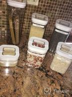 img 1 attached to 6 Piece Durable BPA-Free Acrylic Airtight Food Storage Containers With Innovative FLiPLOCK Handle Lid - Perfect For Pantry Organization! review by Stanley Redline
