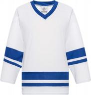 ice hockey practice jersey for men and boys - senior, junior, adult & youth - ealer h400 series blank league jersey logo