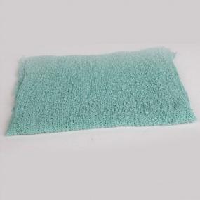 img 3 attached to Mint Green Stretch Wrap For Baby Photography - Get Captivating Newborn Photos With Tinksky Photo Prop!