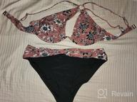 картинка 1 прикреплена к отзыву Sexy Halter Backless Triangle Bikini Set With Padded Swimwear For Women By CtriLady от Matt Lewis