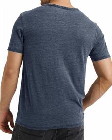 img 2 attached to 👕 Yacooh Mens Henley Shirts: Stylish and Comfortable Long/Short Sleeve Henley T-Shirts for Men