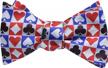 ocia bow ties for men funny pattern self tie bow tie for boys adjustable bowtie - wedding or party logo