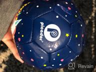 img 1 attached to Unleash Your Child'S Love For Soccer With PP PICADOR Kids Soccer Ball - Dinosaur Themed Size 3 Ball With Bonus Pump review by Dale Rylander