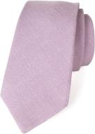 spring notion linen blend necktie: elevate your style with men's accessories including ties, cummerbunds & pocket squares logo