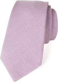 img 4 attached to Spring Notion Linen Blend Necktie: Elevate Your Style with Men's Accessories including Ties, Cummerbunds & Pocket Squares