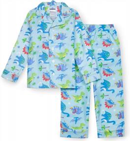 img 4 attached to Boys' Button Down Pajama By Wildkin - Comfort And Style For Bedtime!