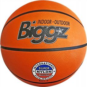 img 3 attached to Оптовый набор из 12 баскетбольных мячей официального размера 7 с насосом - бренд Biggz