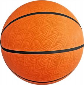 img 2 attached to Оптовый набор из 12 баскетбольных мячей официального размера 7 с насосом - бренд Biggz