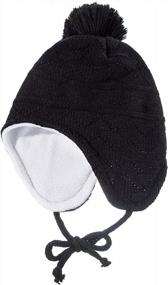 img 1 attached to Warm Up Your Little One With Our Toddler Fleece Hat And Mittens Set - Perfect For Winter Months!