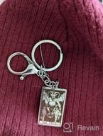 img 1 attached to Vintage Stainless Keychain Keyring for Men's Accessories - CILILI review by Clayton Morris