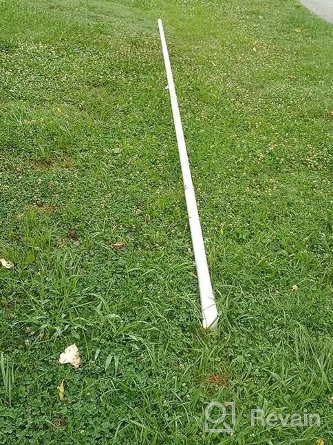 img 1 attached to 25FT Heavy Duty 16 Gauge Aluminum Flag Pole Kit With USA Flag - Perfect For Residential Or Commercial Use! review by Sam Bauer