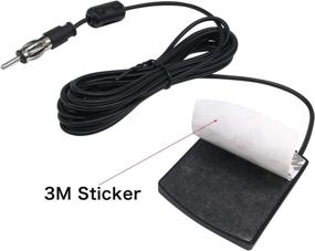 img 2 attached to CHHLIUT Hidden AM FM Windshield Radio Antenna for Vehicle Car Truck