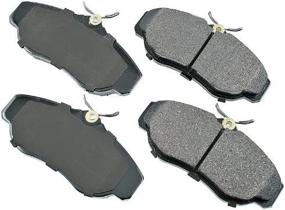 img 1 attached to 👍 Akebono-EUR676 Ultra Premium Front Brake Pads Review