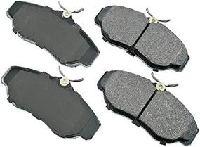 img 4 attached to 👍 Akebono-EUR676 Ultra Premium Front Brake Pads Review