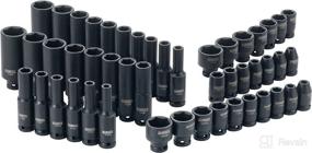 img 4 attached to 🔧 DEWALT Impact Socket Set: 48-Piece Combination Set for MM/SAE, 1/4-Inch Drive (DWMT19251) - Ultimate Power and Versatility